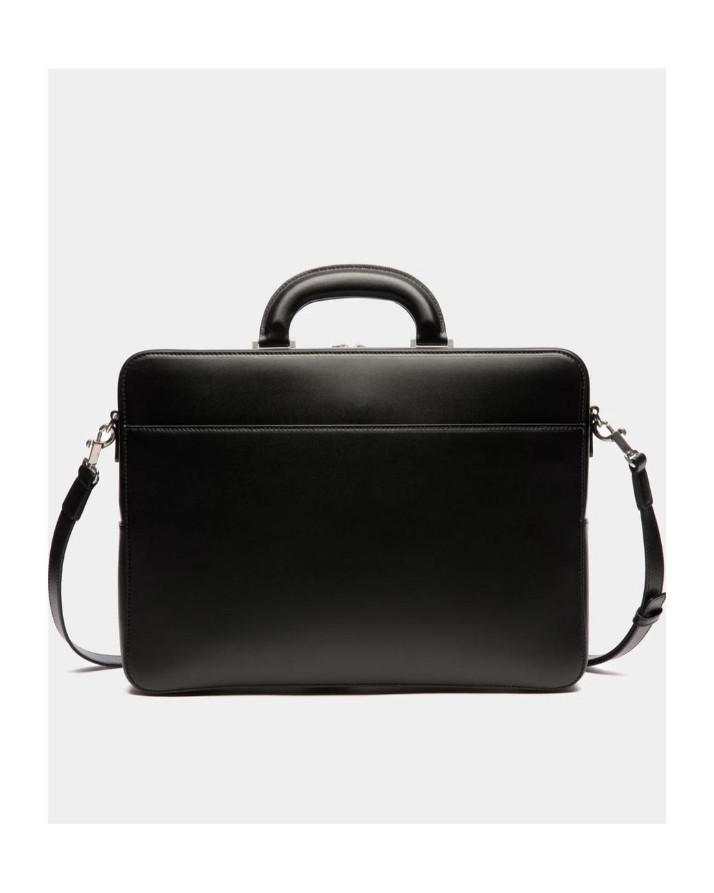 Bally Black Logo Shoulder Bag for men