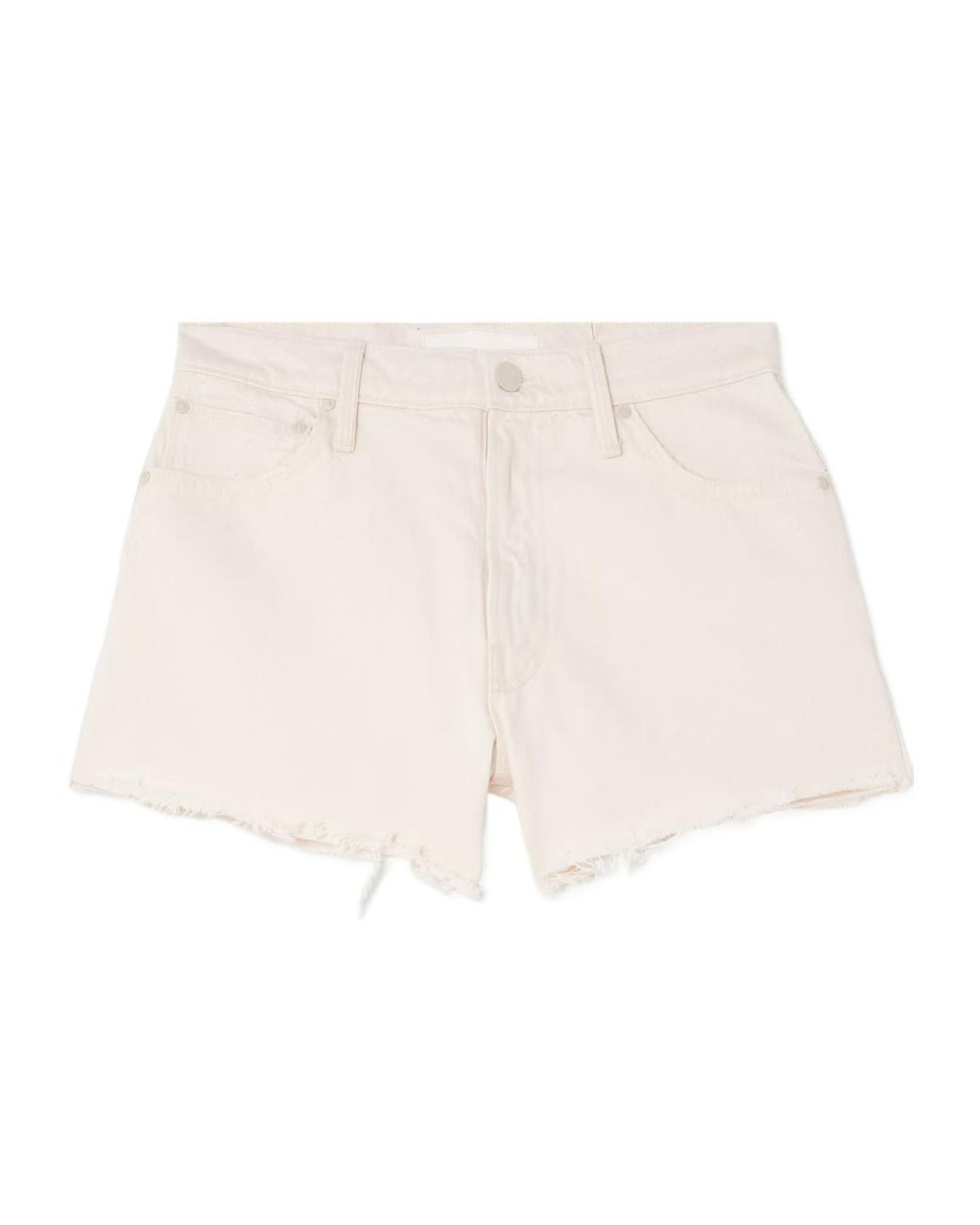 Mother Natural Frayed Denim Shorts