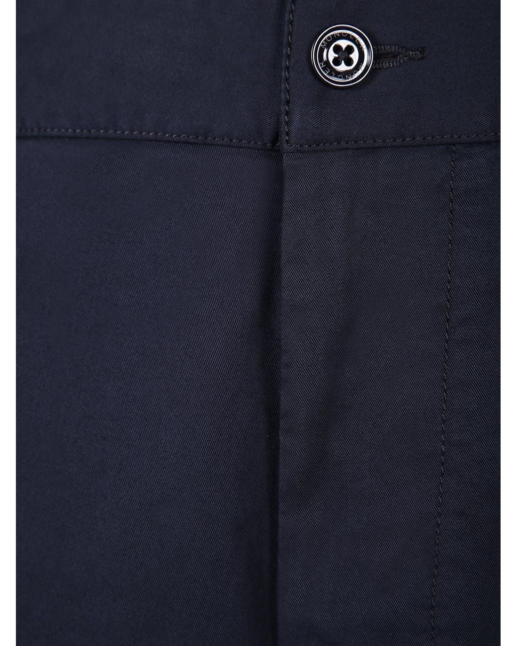 Moncler Blue Straight-Leg Pants for men