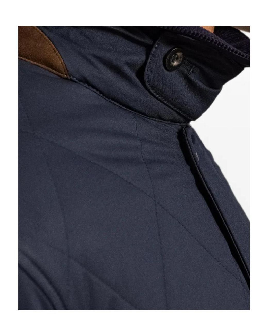 Polo Ralph Lauren Blue Apos;S The Beaton Quilted Car Coat for men