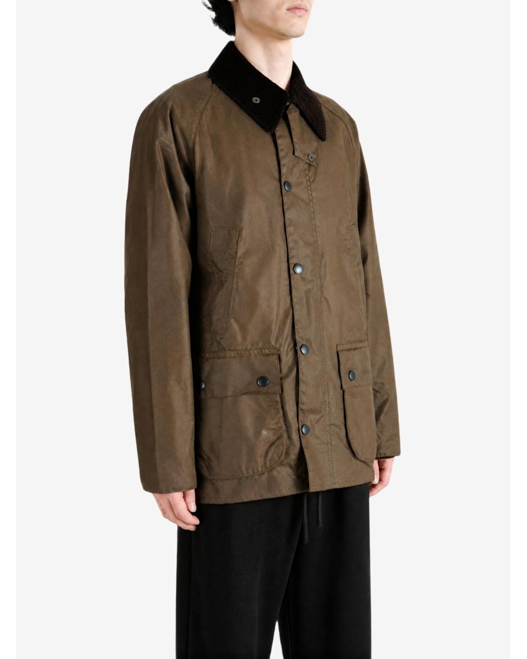Barbour Green Bedale Waxed Jacket for men