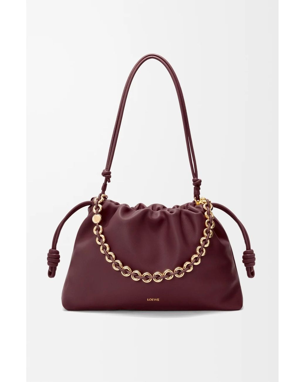 Loewe Red Large Flamenco Tote Bag