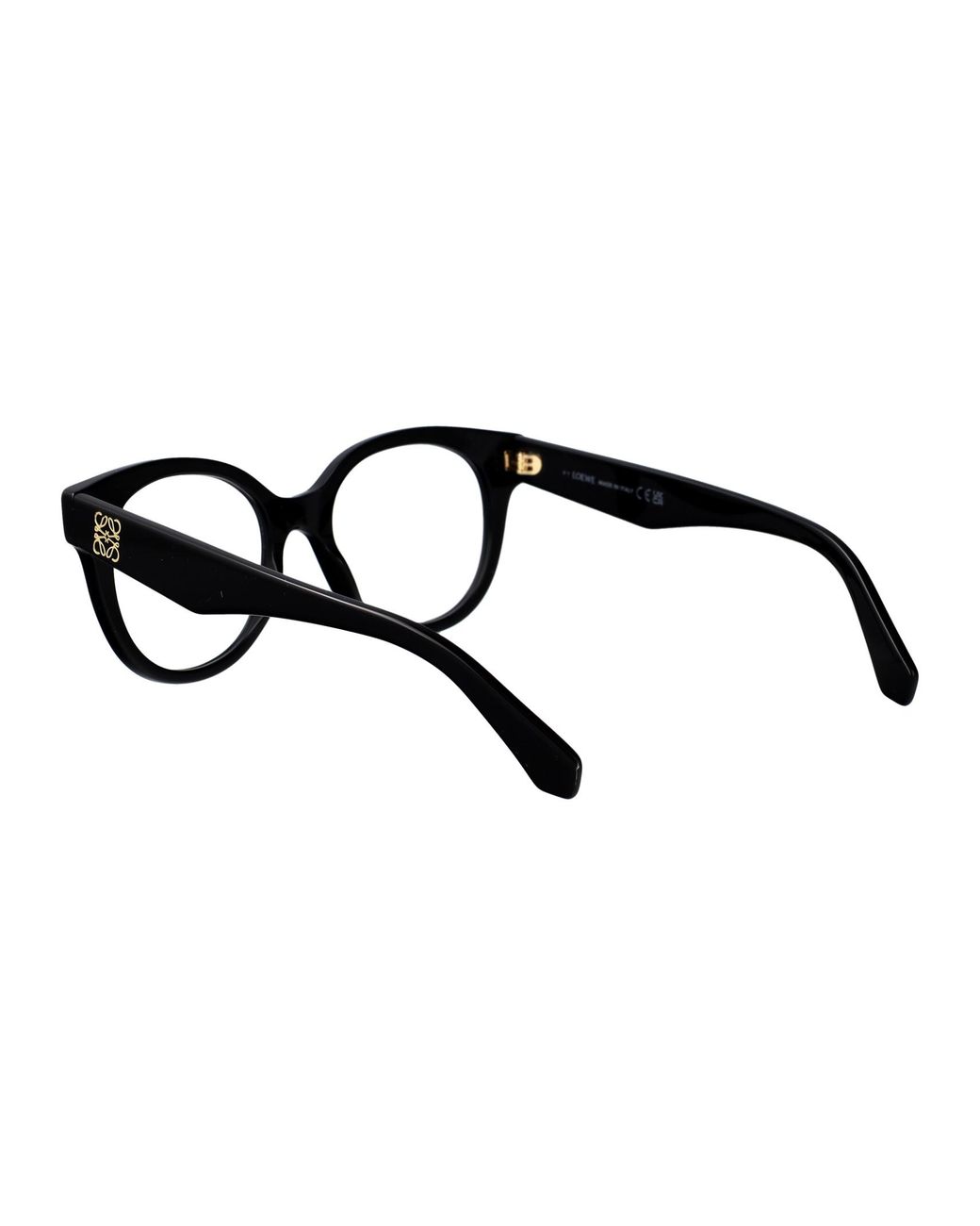 Loewe White Round Frame Glasses