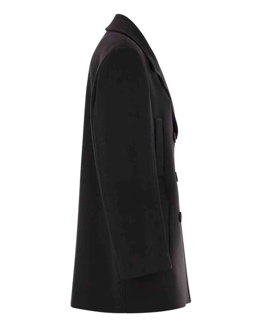 Max Mara Black Studio Janzir Double-Breasted Jacket