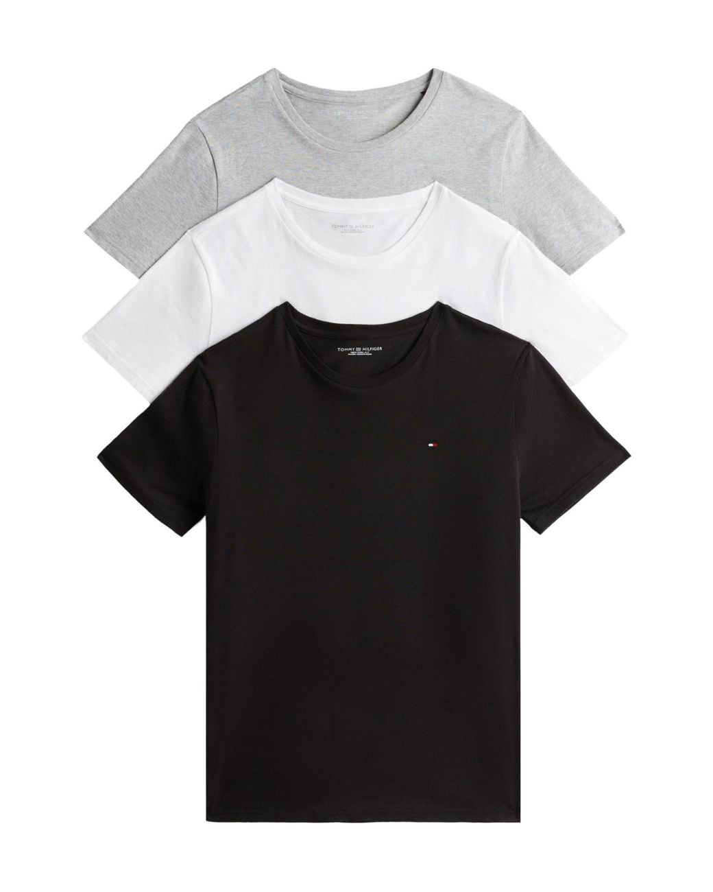 Tommy Hilfiger Black Cotton Shortsleeve Tshirt for men