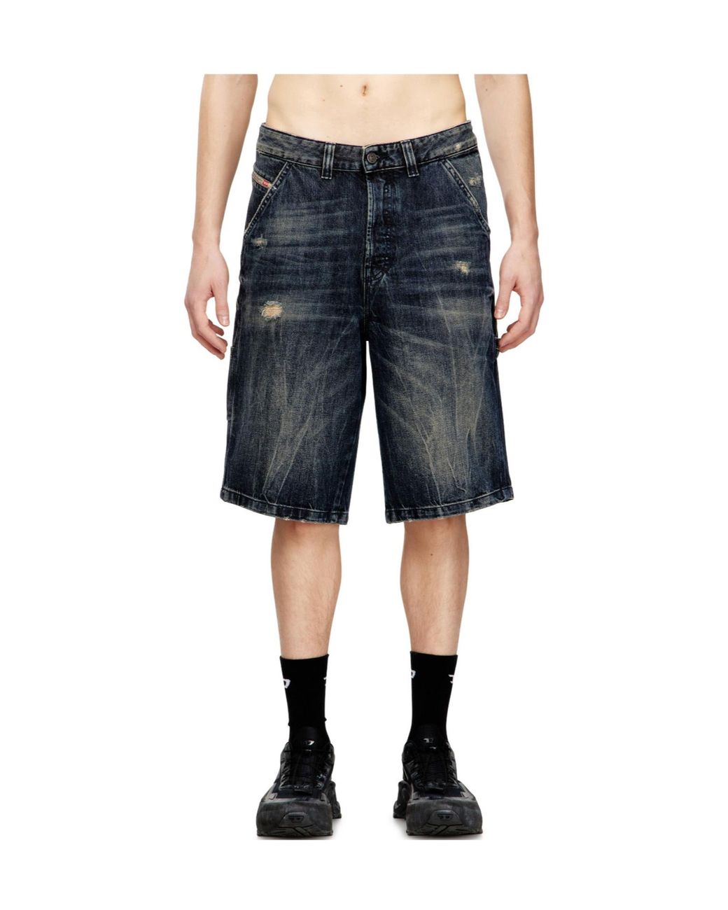 DIESEL Blue D-Livery-W Shorts for men