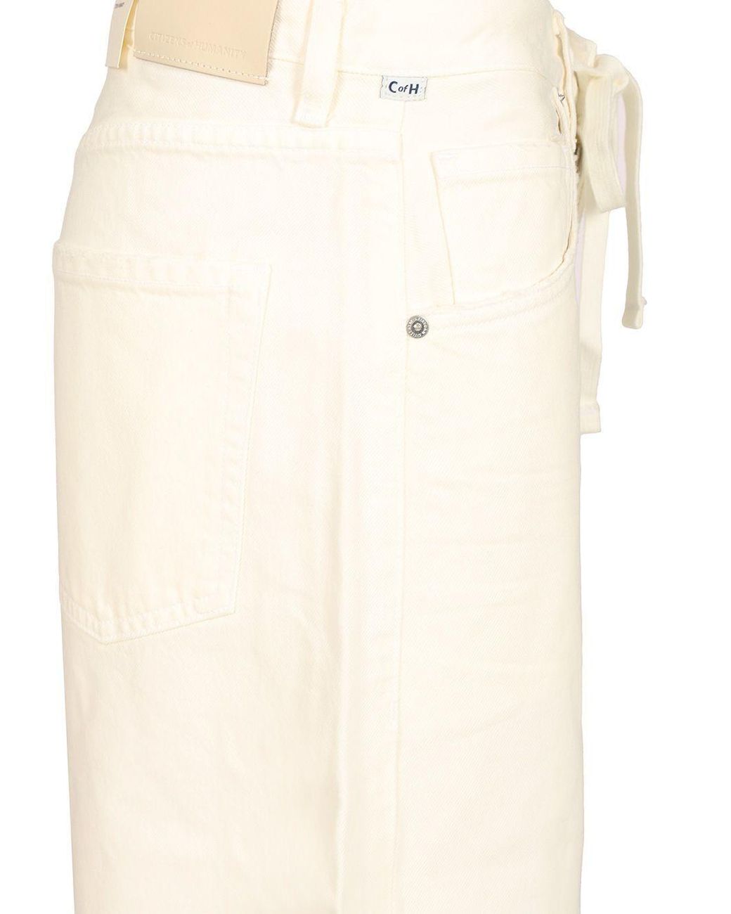Citizens of Humanity White Brynn Trouser