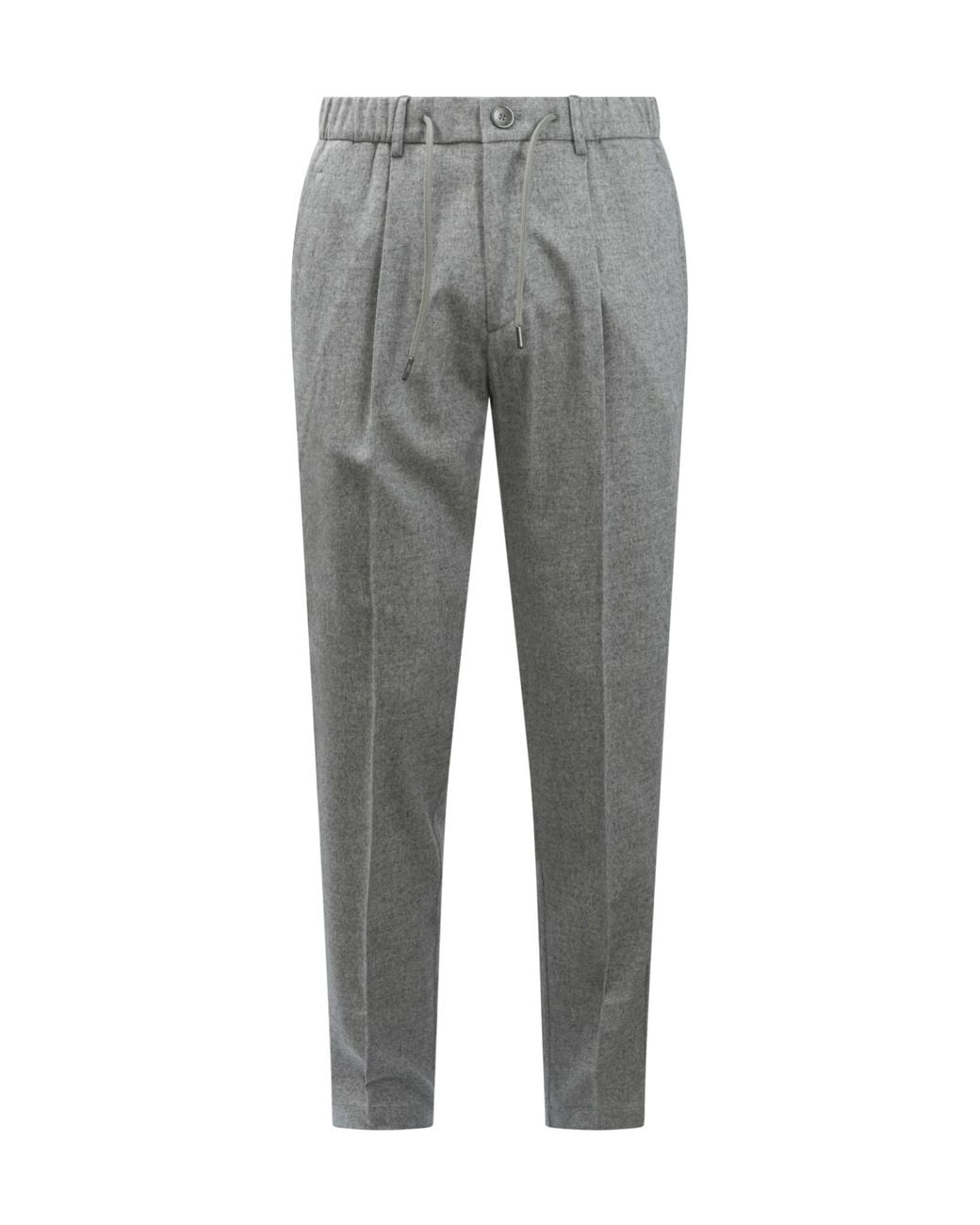 Herno Gray Drawstring Pants for men