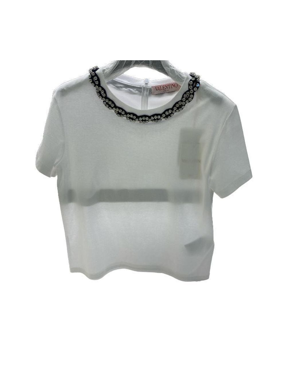 Valentino White Short-Sleeved T-Shirt