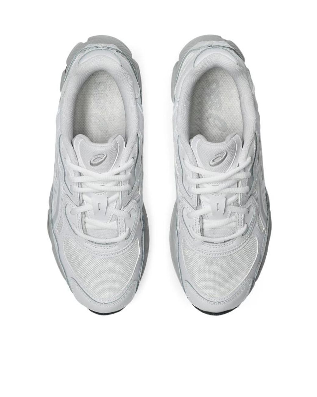 Asics White Gel-Kayano Running Shoes for men