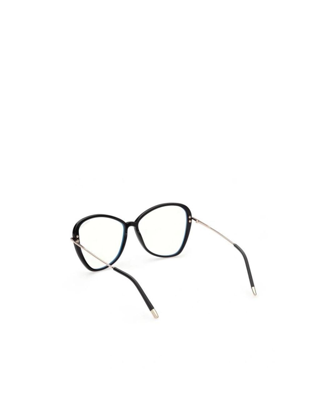 Tom Ford White Logo Optical Glasses