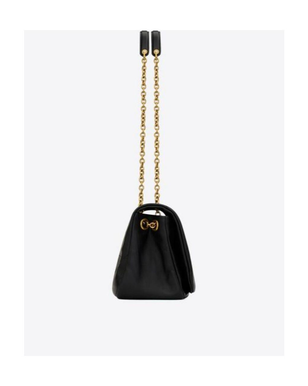 Saint Laurent White Jamie 4.3 Logo Plaque Shoulder Bag