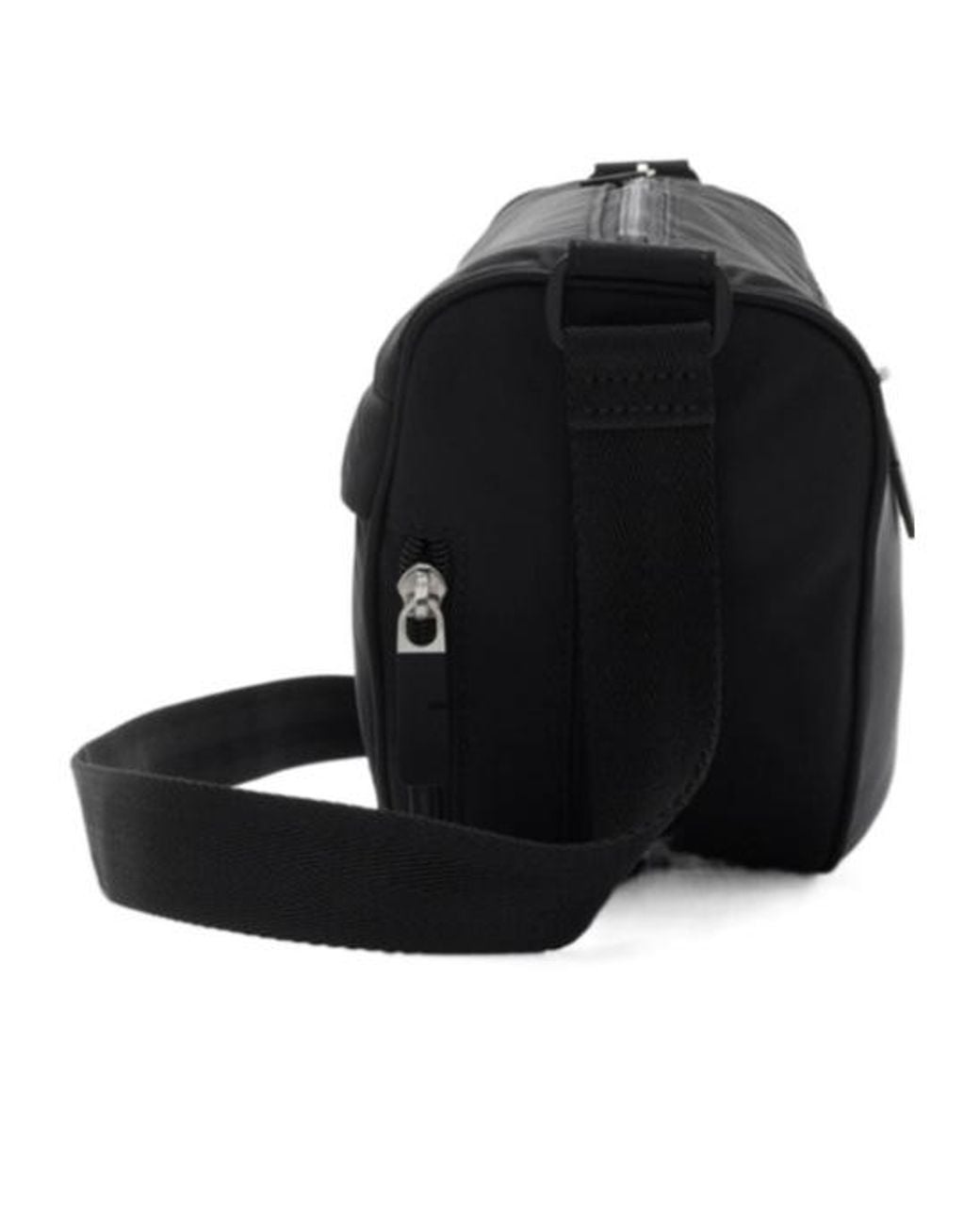 Burberry Black Shield Logo Plaque Messenger Bag for men