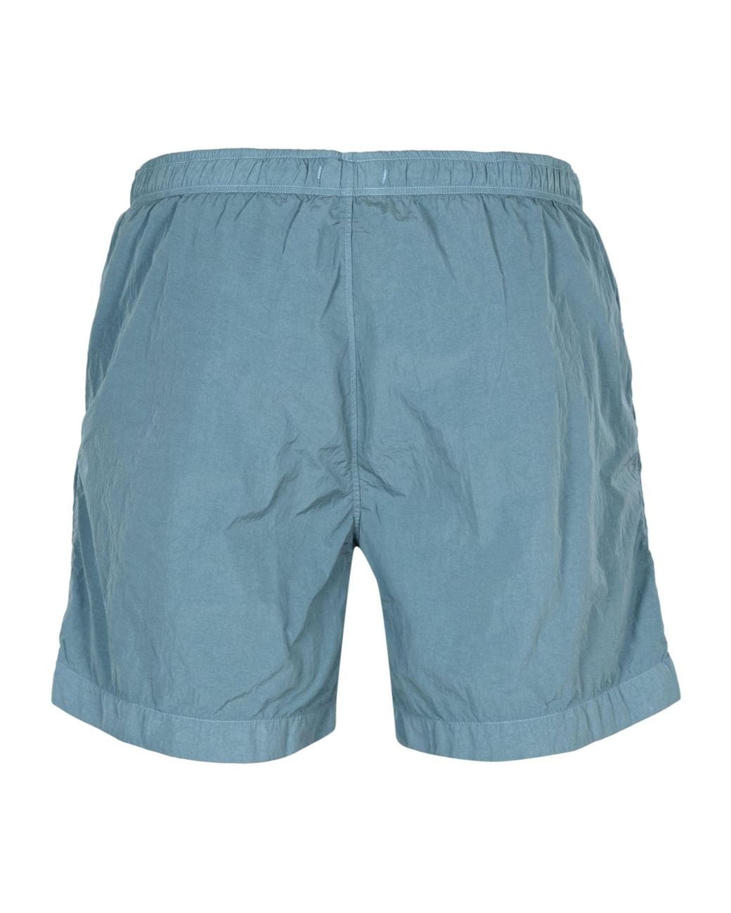 C P Company Blue Elasticwaist Casual Shorts for men