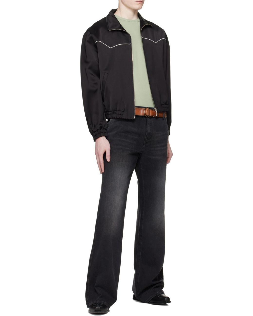 Amiri Blue アミリ ブーツカットジーンズ for men