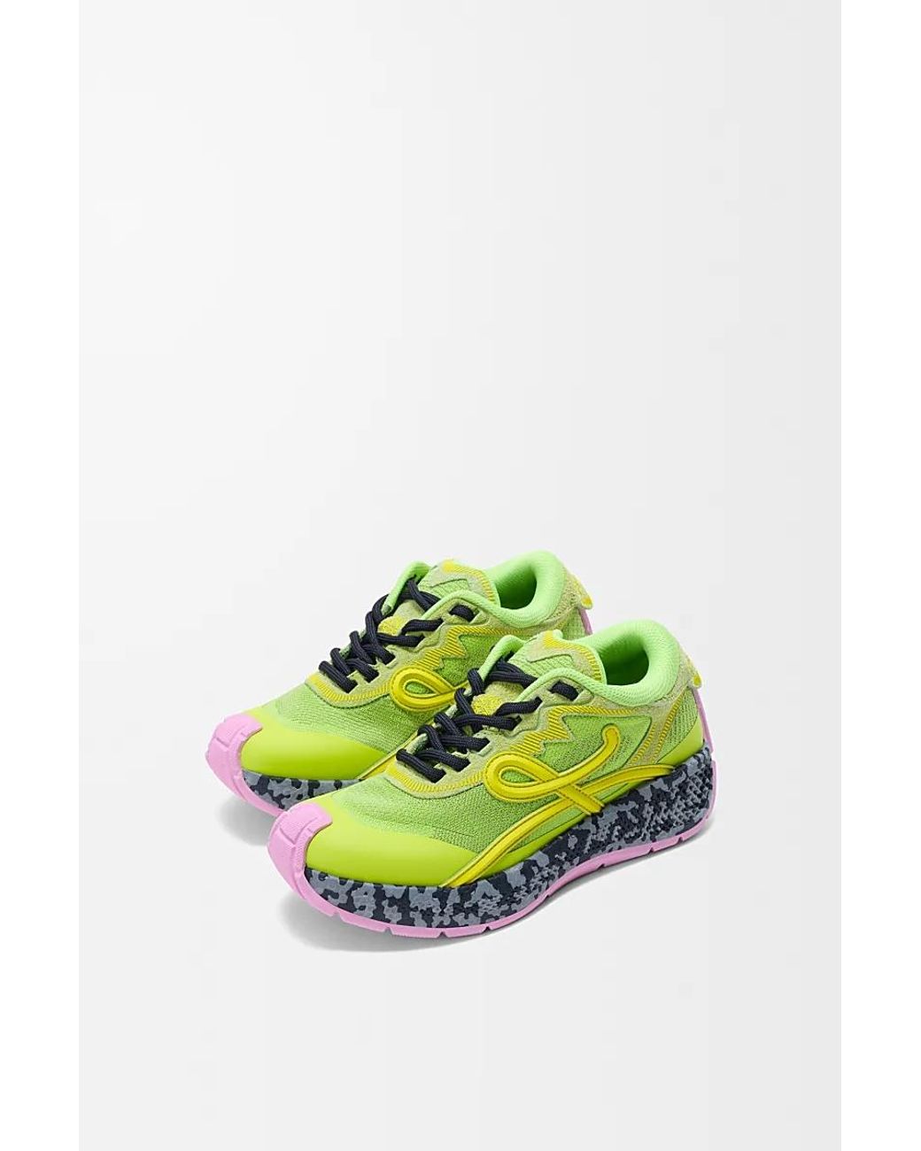 Loewe Yellow Pogo Low-Top Sneakers