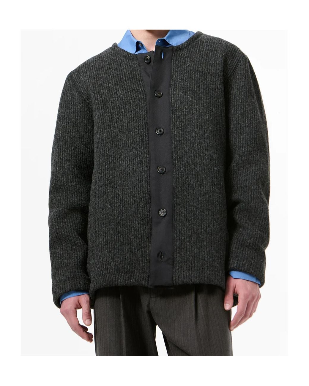 Our Legacy Black Liner Cardigan for men