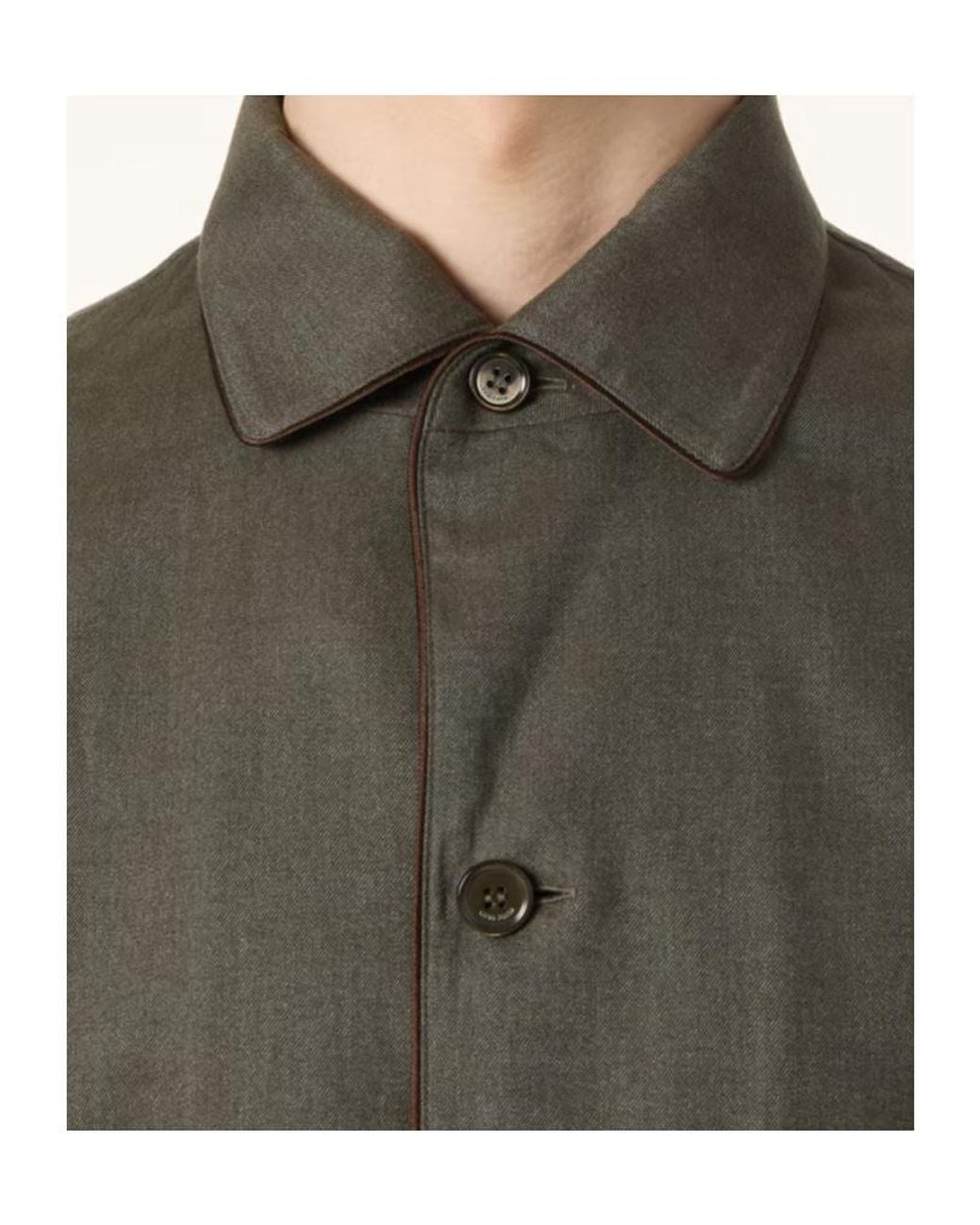Loro Piana Green Lian Shirt for men