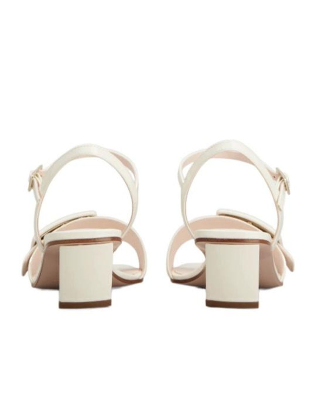 Roger Vivier White 'Belle Vivier' Sandals