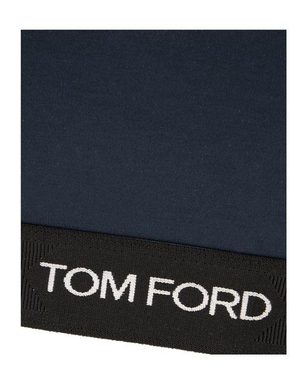 Tom Ford Blue Bralet Top