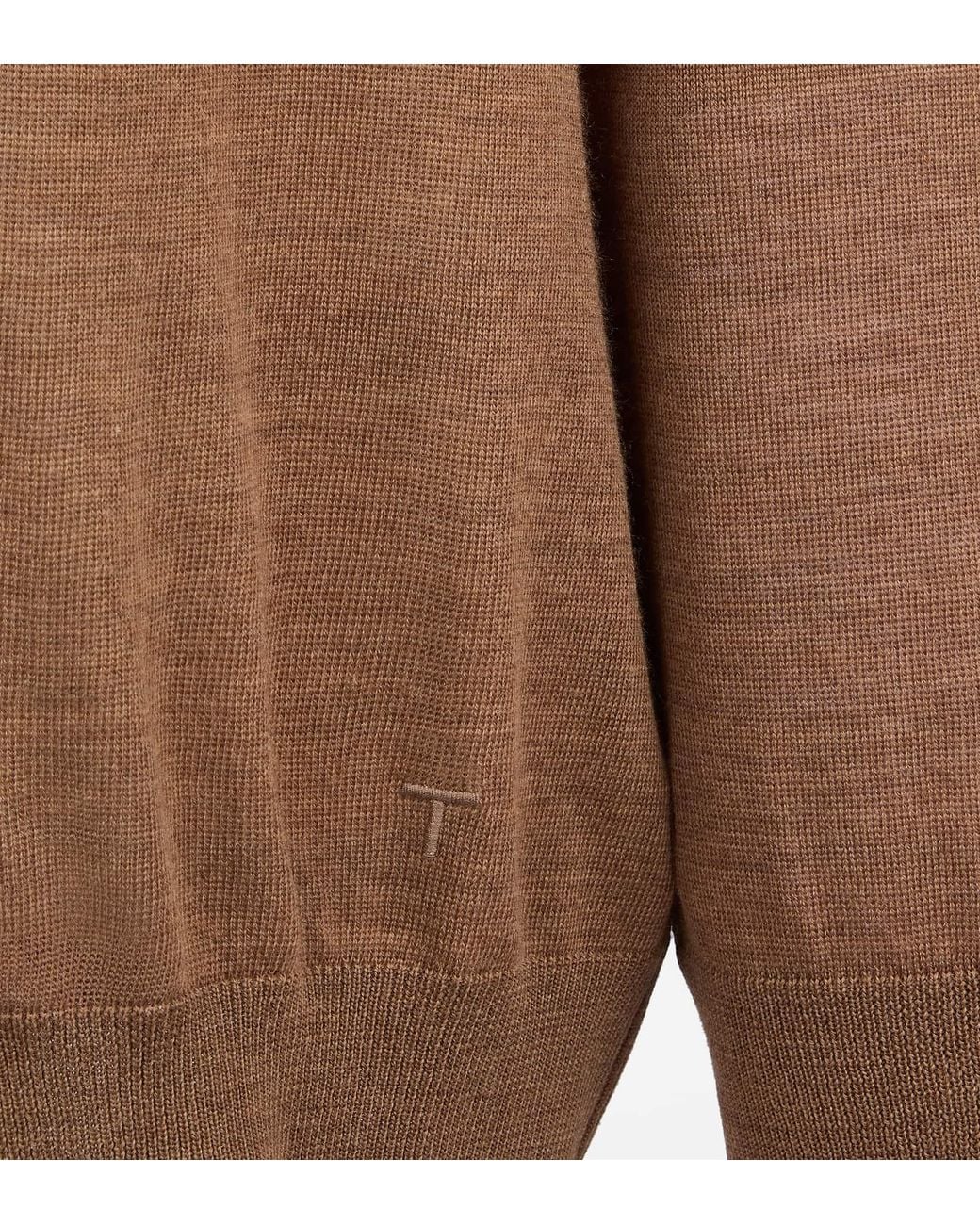 Tod's Brown Button Cardigan
