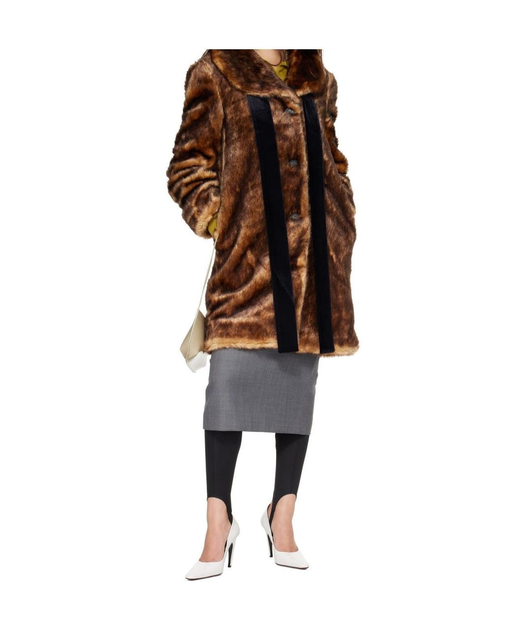 ShuShu/Tong Brown Lapel Coat