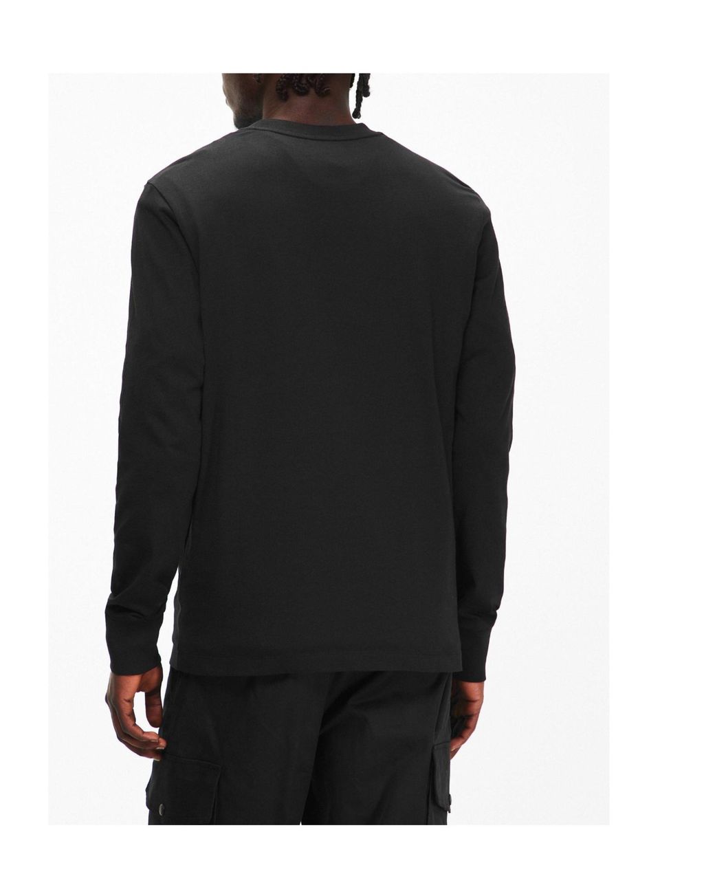 Moncler Black Crew Neck T-Shirt for men