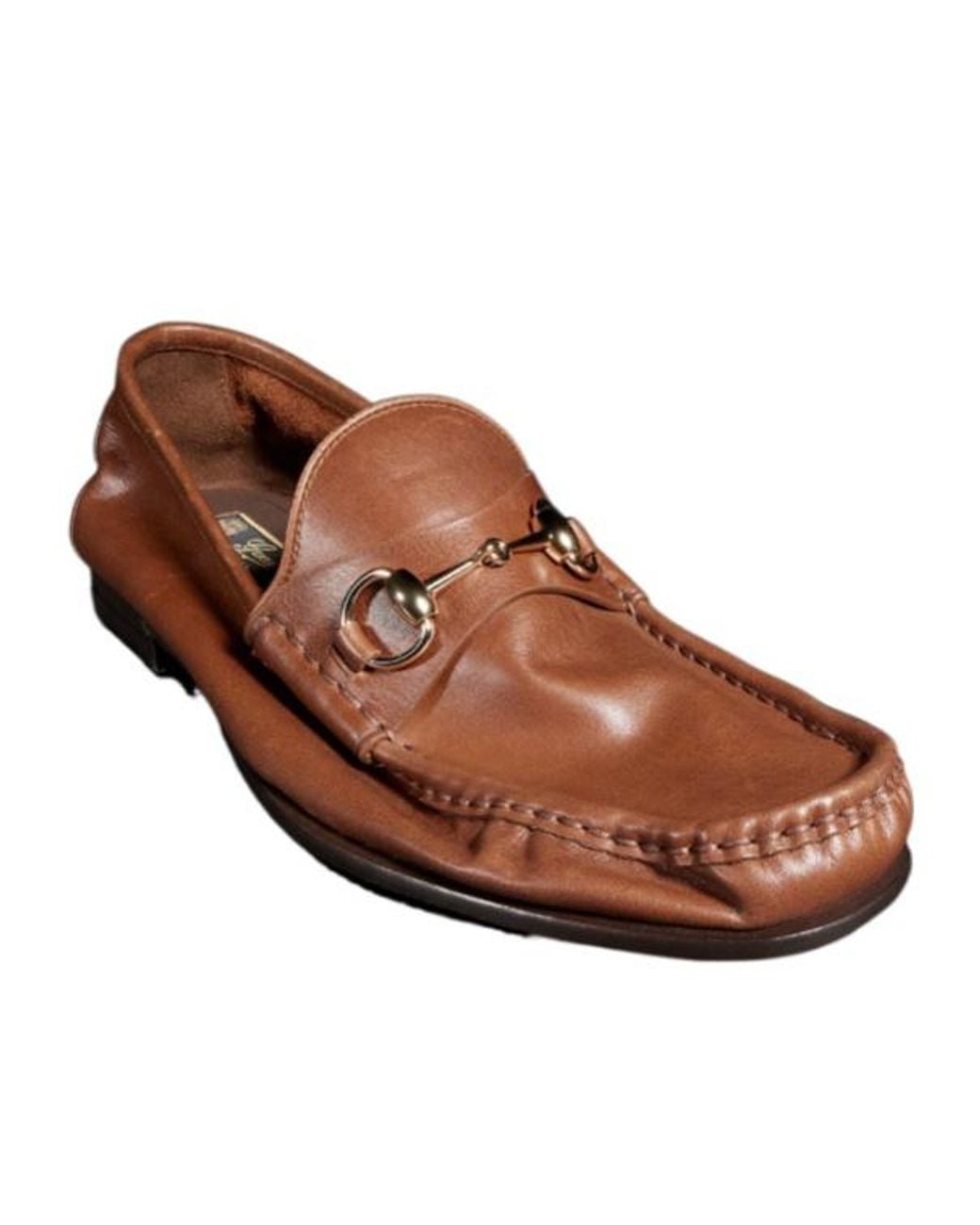 Gucci Brown Lugano Loafers for men