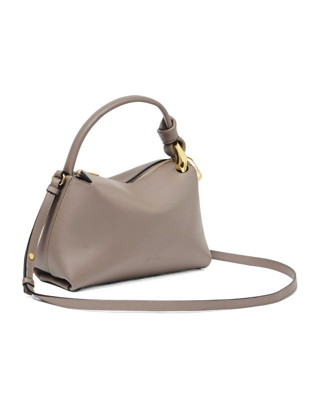 J.W. Anderson Gray Jw Anderson Corner Zip-Up Small Tote Bag