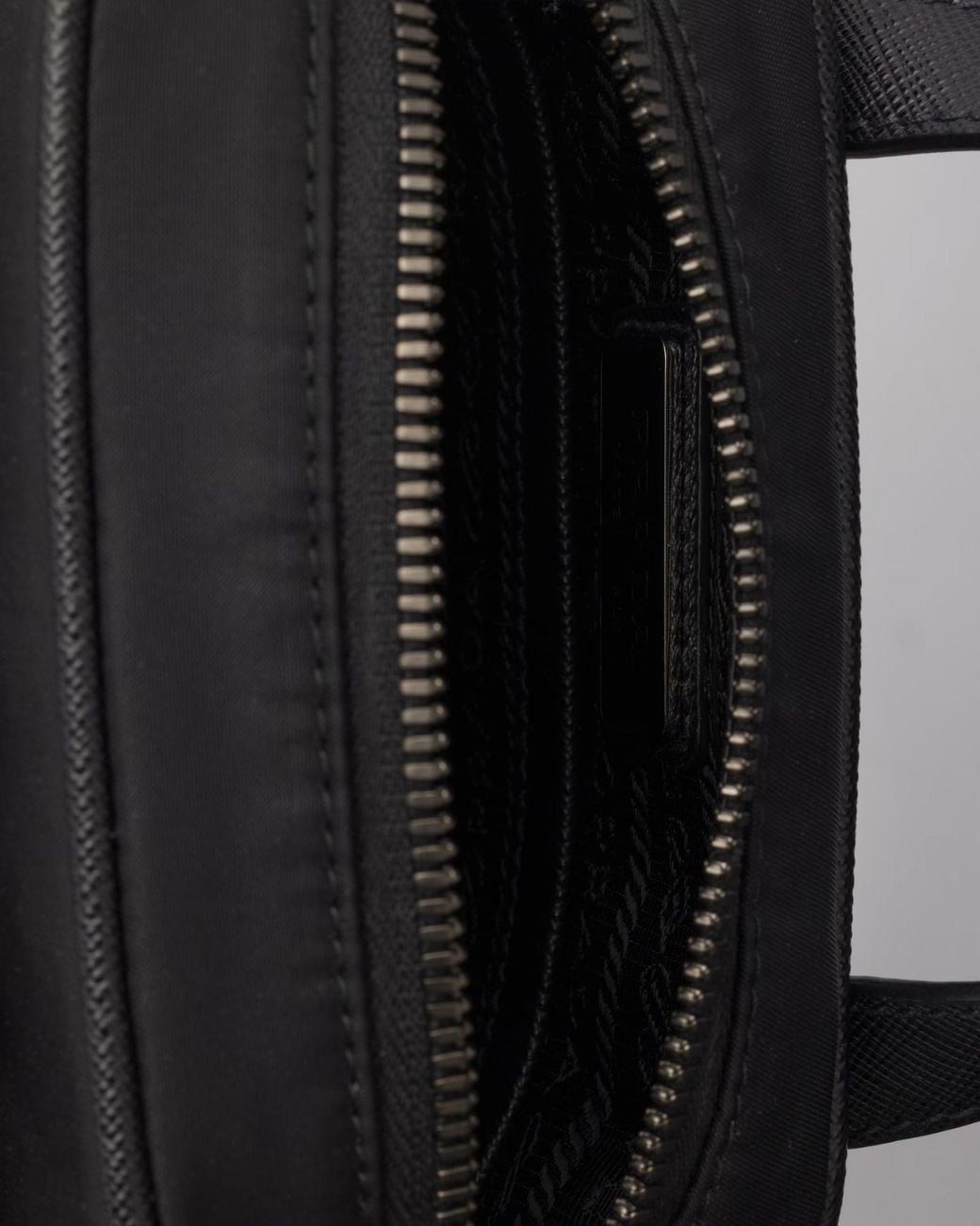 Prada Black Re-Nylon Zipped Shoulder Bag for men