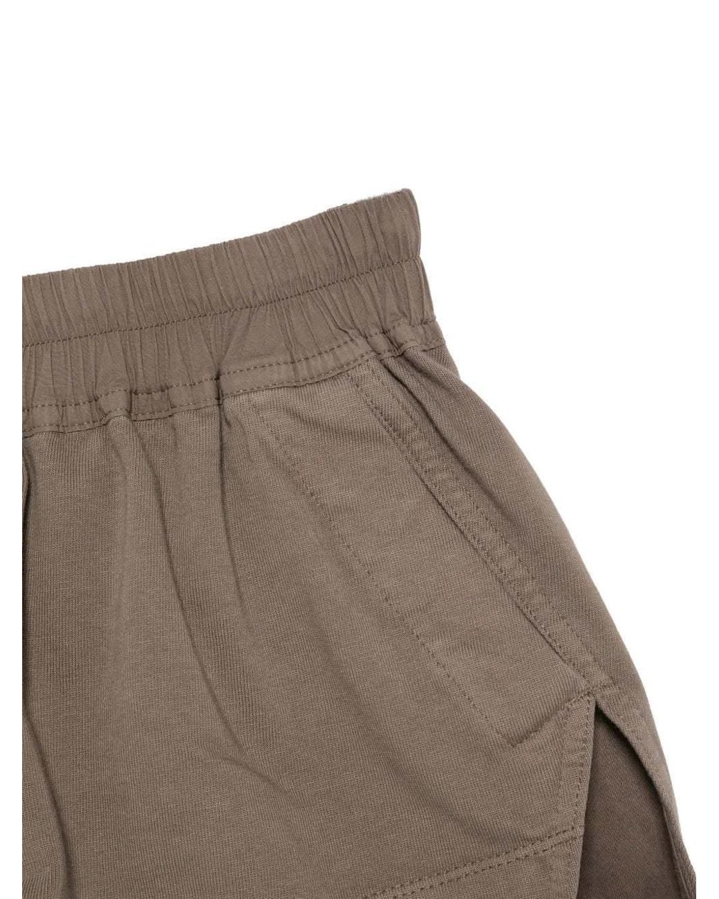Rick Owens Gray Tower Fog Boxers Shorts