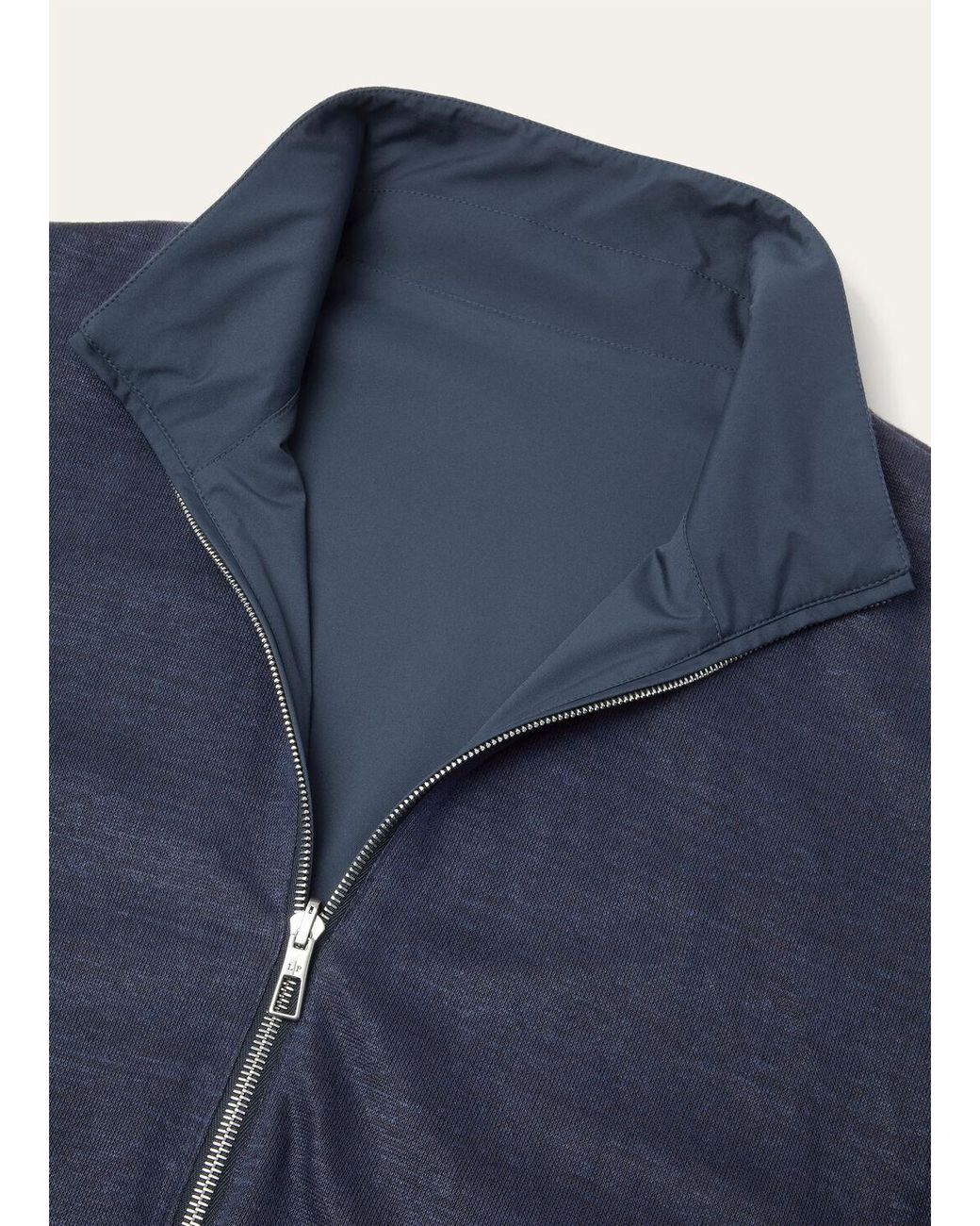 Loro Piana Blue Bomber Jacket for men