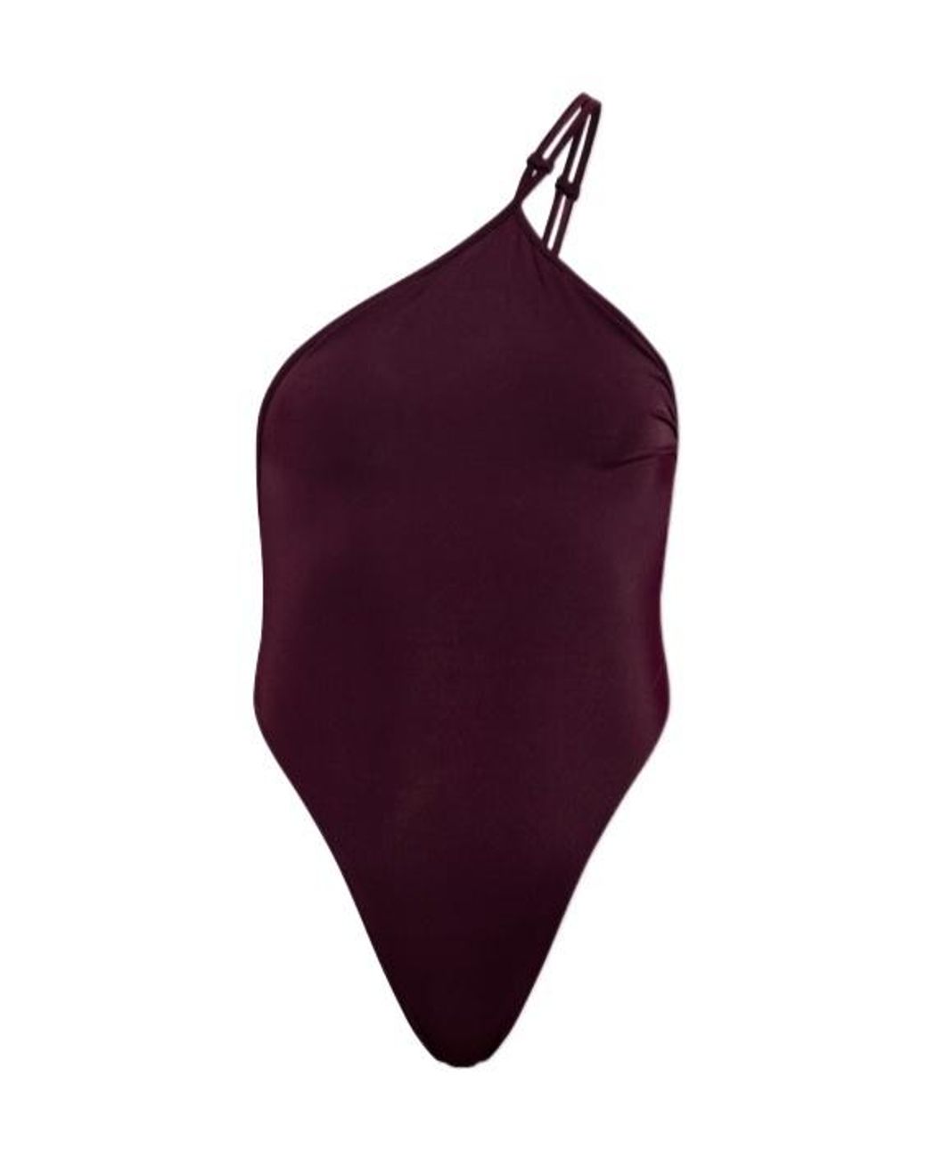DSquared² Purple Sleeveless One-Piece Swimsuit