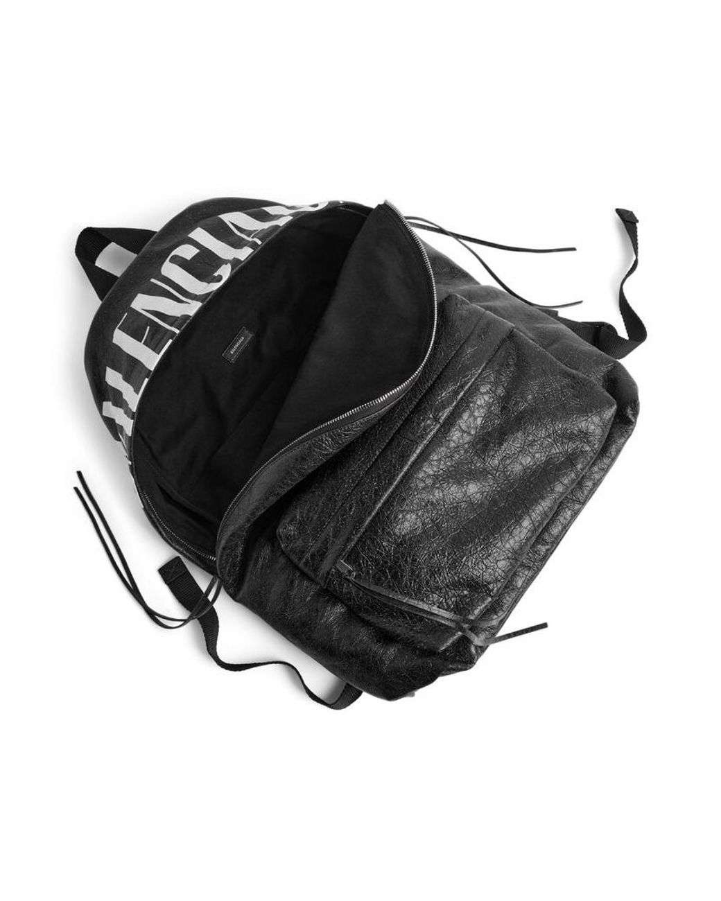Balenciaga Black Editor Backpack for men