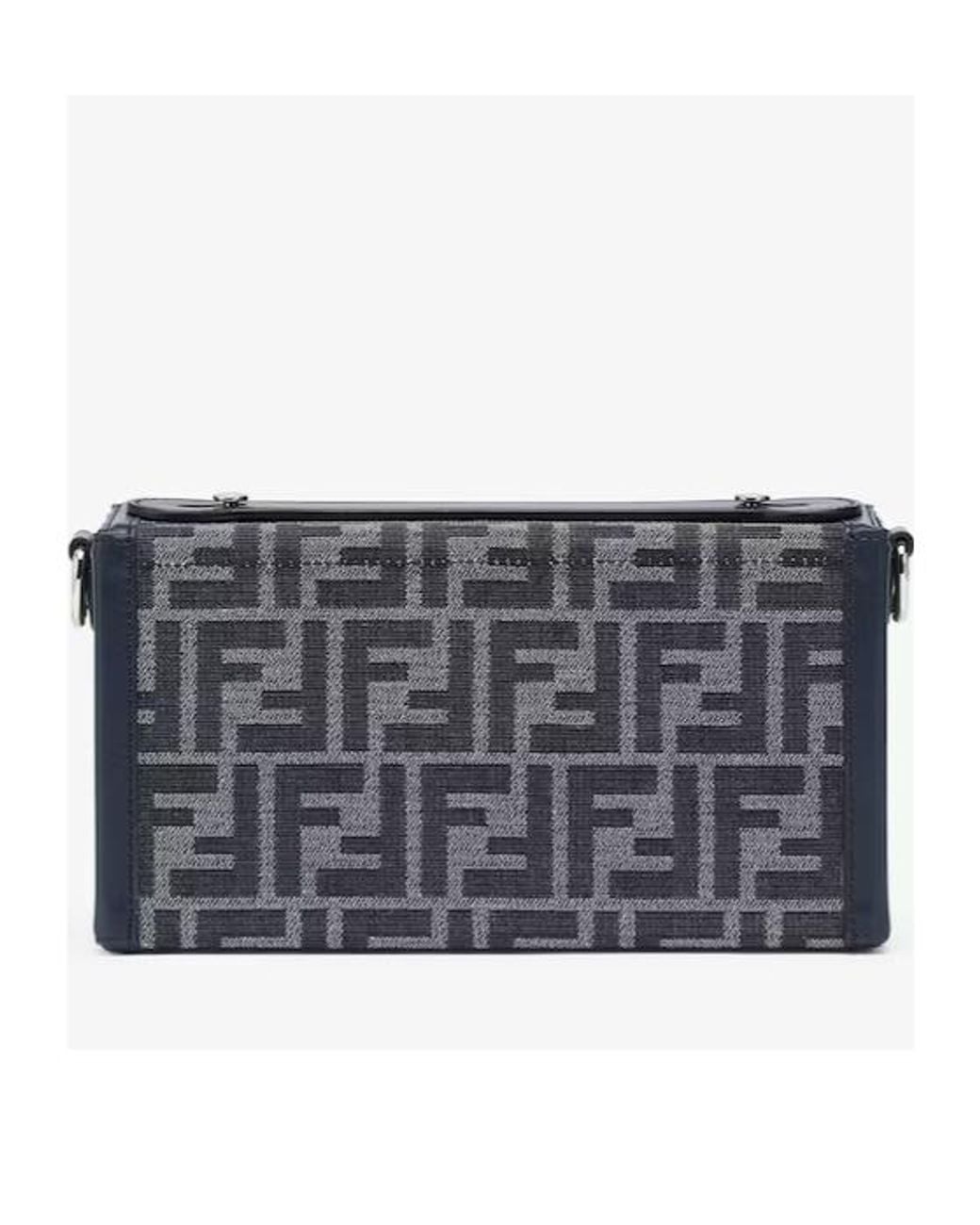 Fendi Multicolor Baguette Soft Trunk Ff Jacquard Shoulder Bag for men