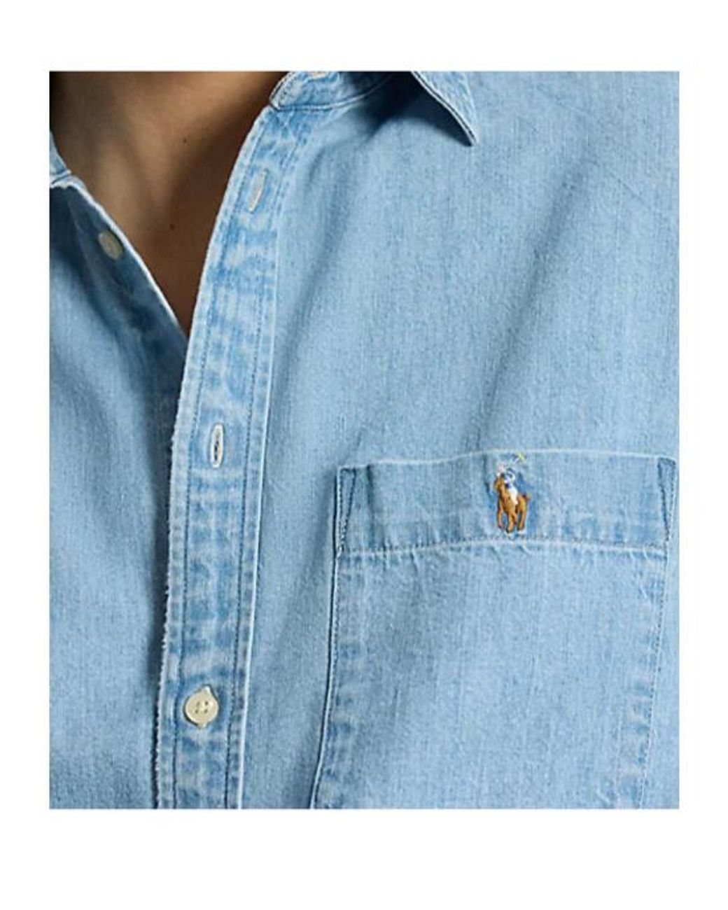 Polo Ralph Lauren Blue Ralph Lauren Relaxed Denim Shirt