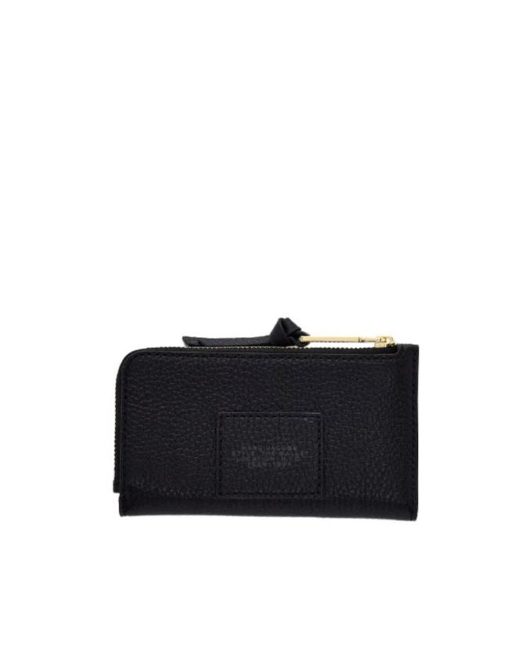 Marc Jacobs Black The Wallet Zip Around Wallet