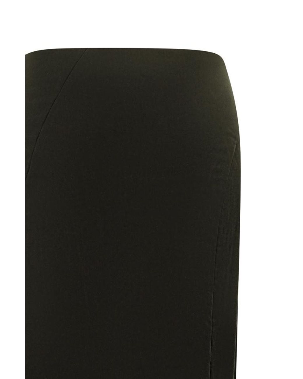 Jil Sander Black High Waist Maxi Skirt