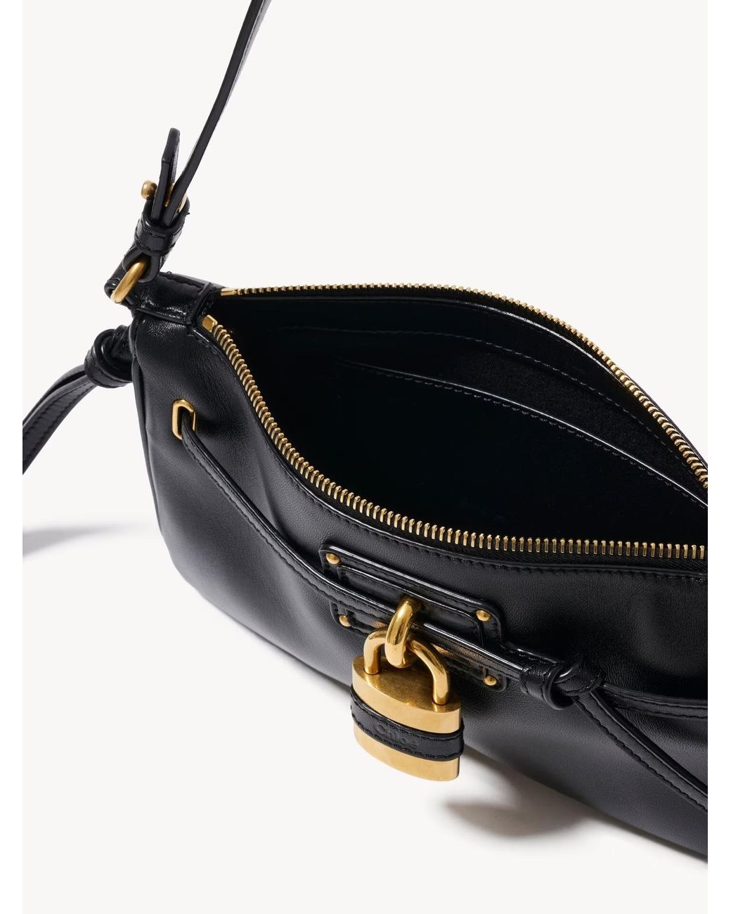 Chloé Black Mini Paddington Sling Pouch With Strap