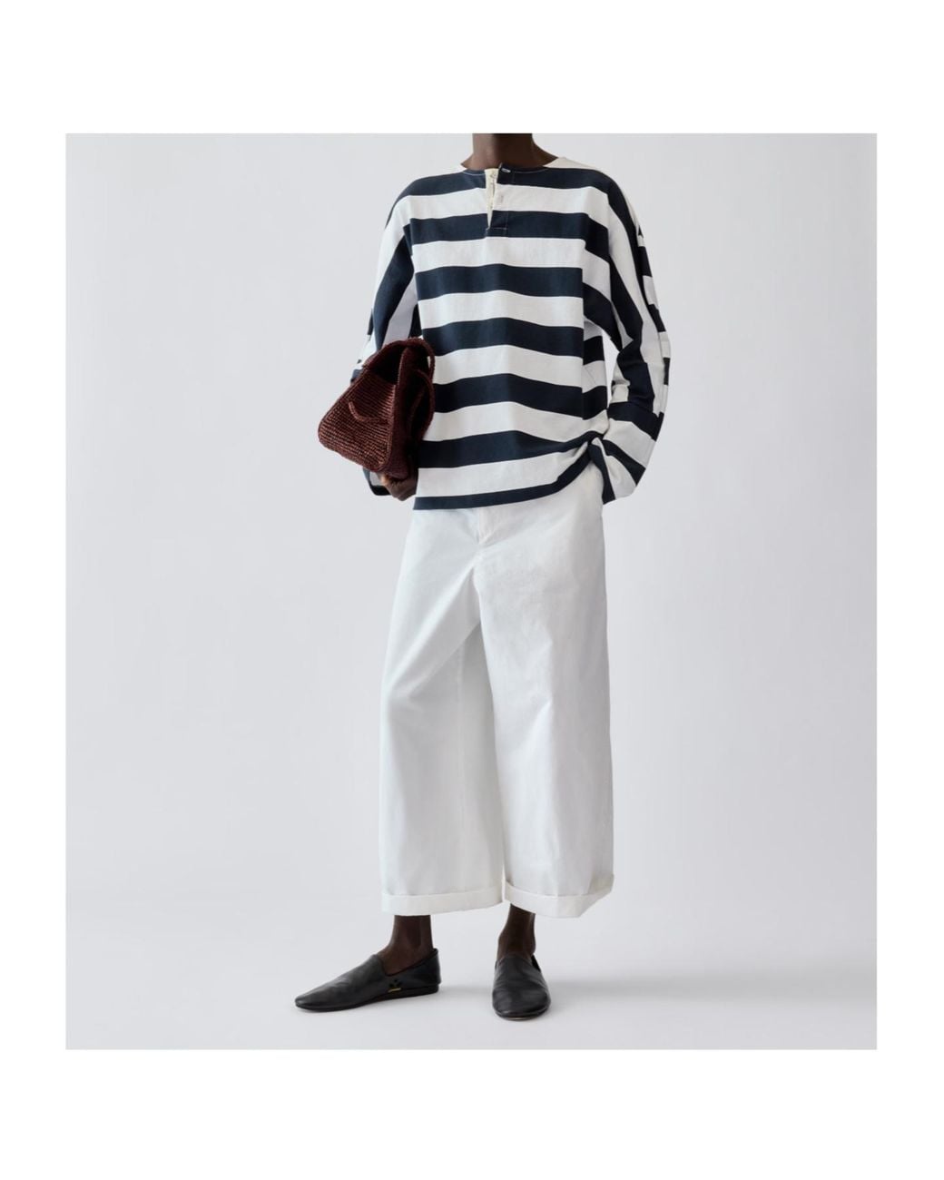 Jacquemus Blue The Marinière Long-Sleeve T-Shirt for men