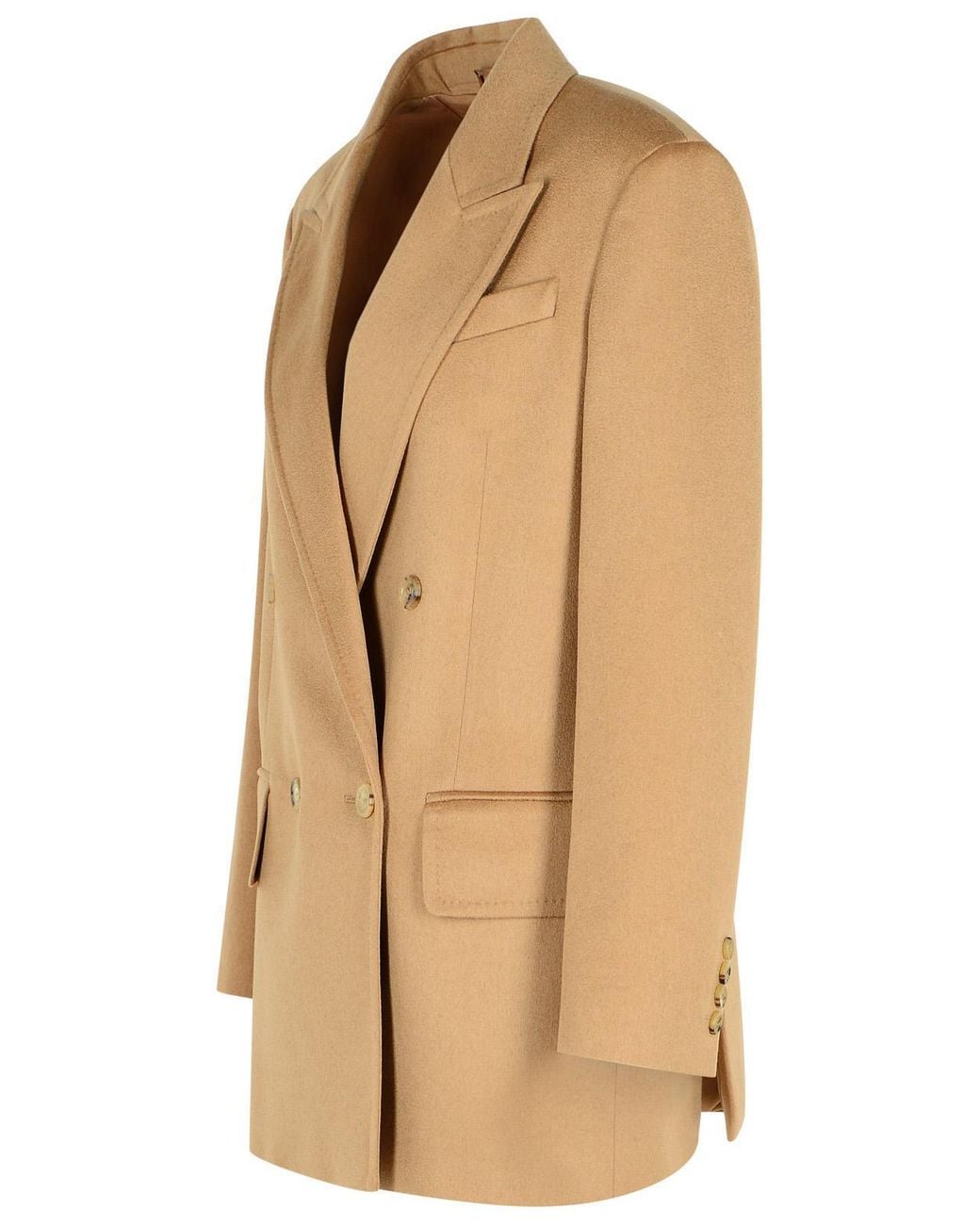 Max Mara Natural Olimpia Double-Breasted Blazer