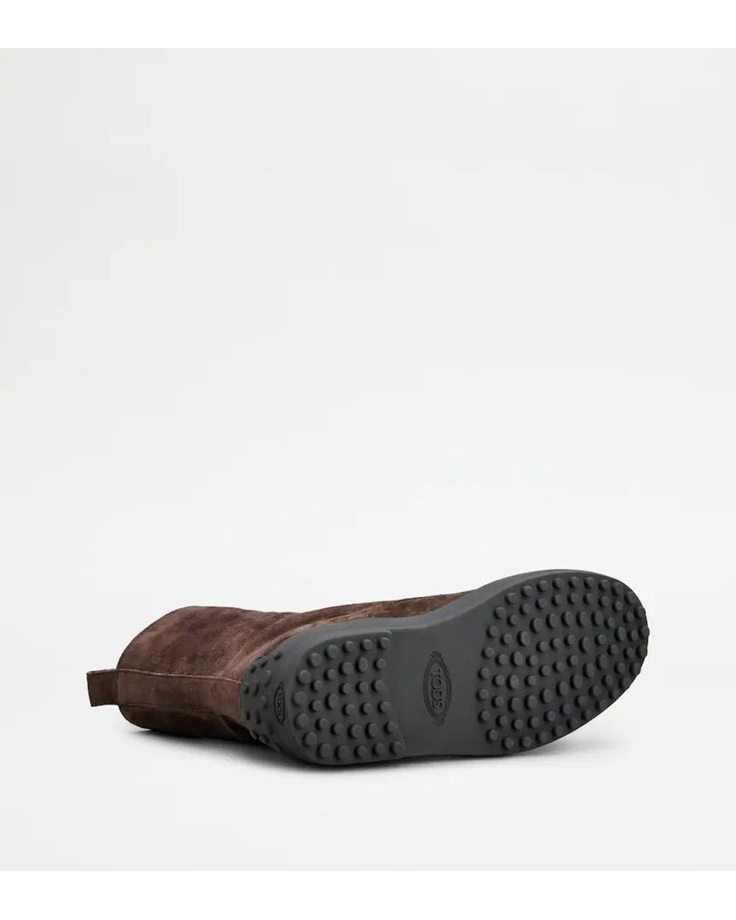 Tod's Brown Win Gomm Lace-Up Ankle Boots