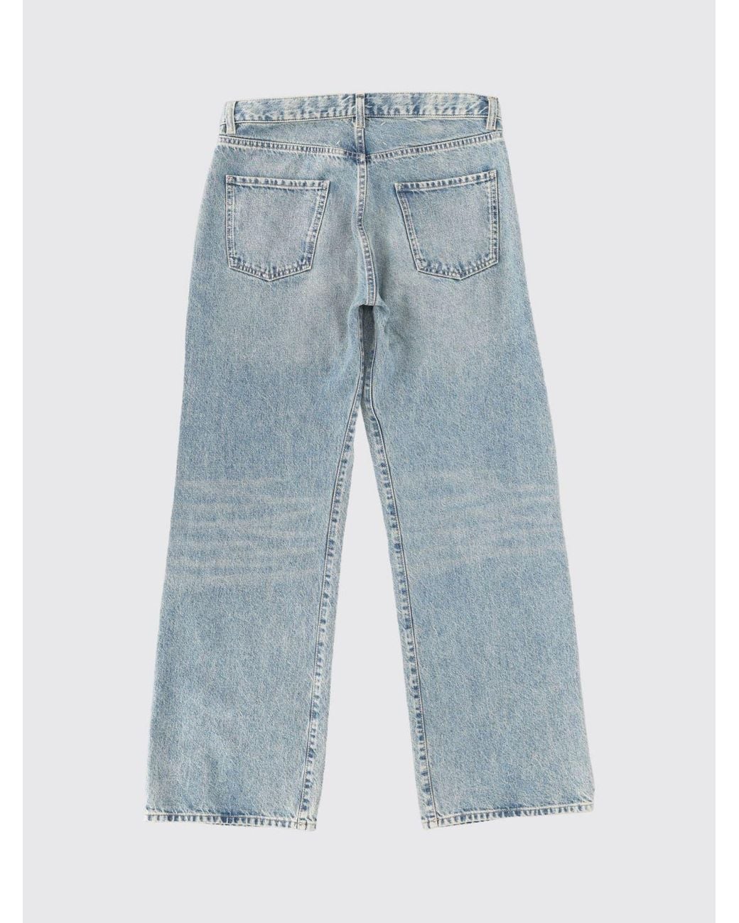 Maison Margiela Blue Wide-Leg Jeans