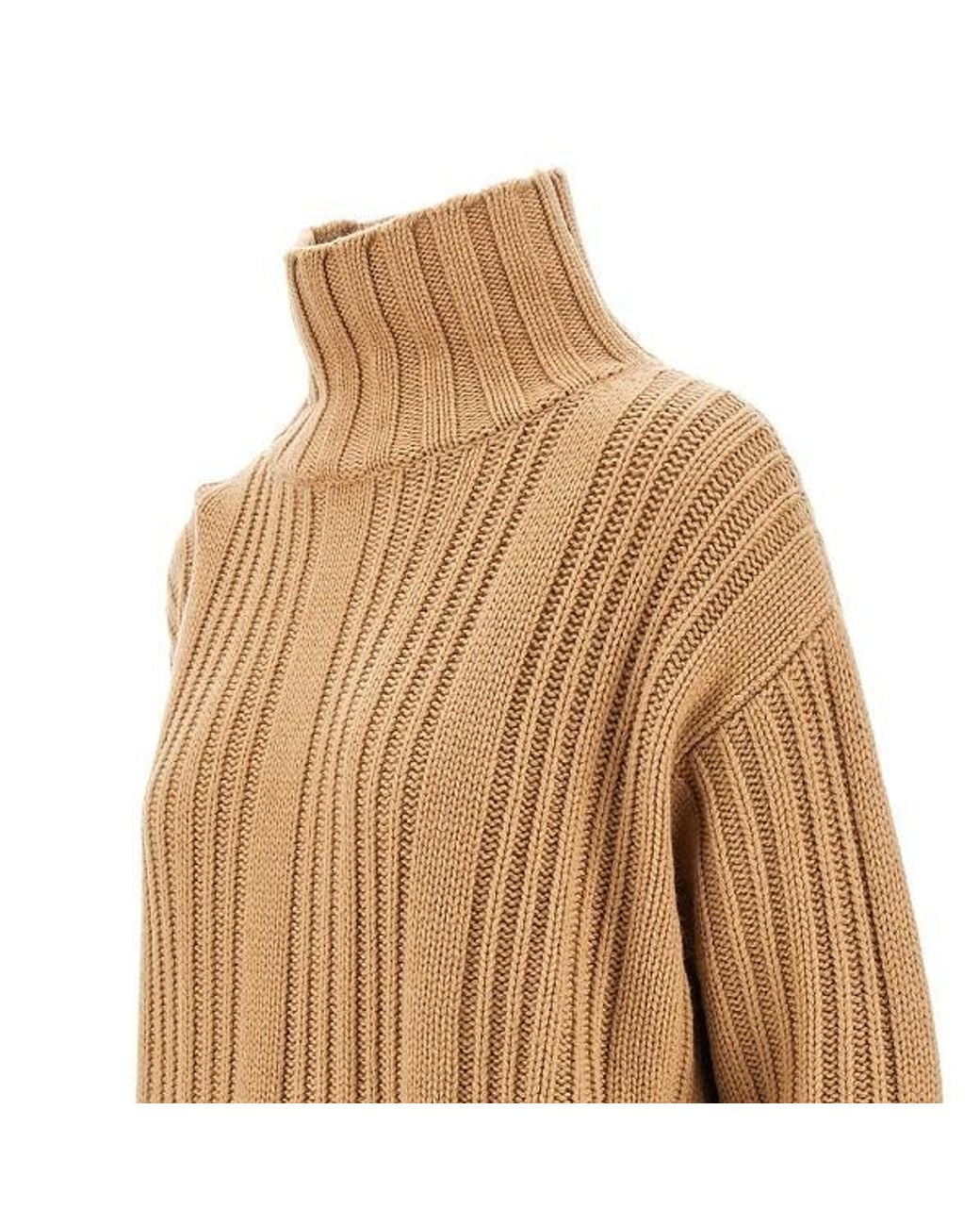 Max Mara Natural Vitalba Turtleneck Jumper