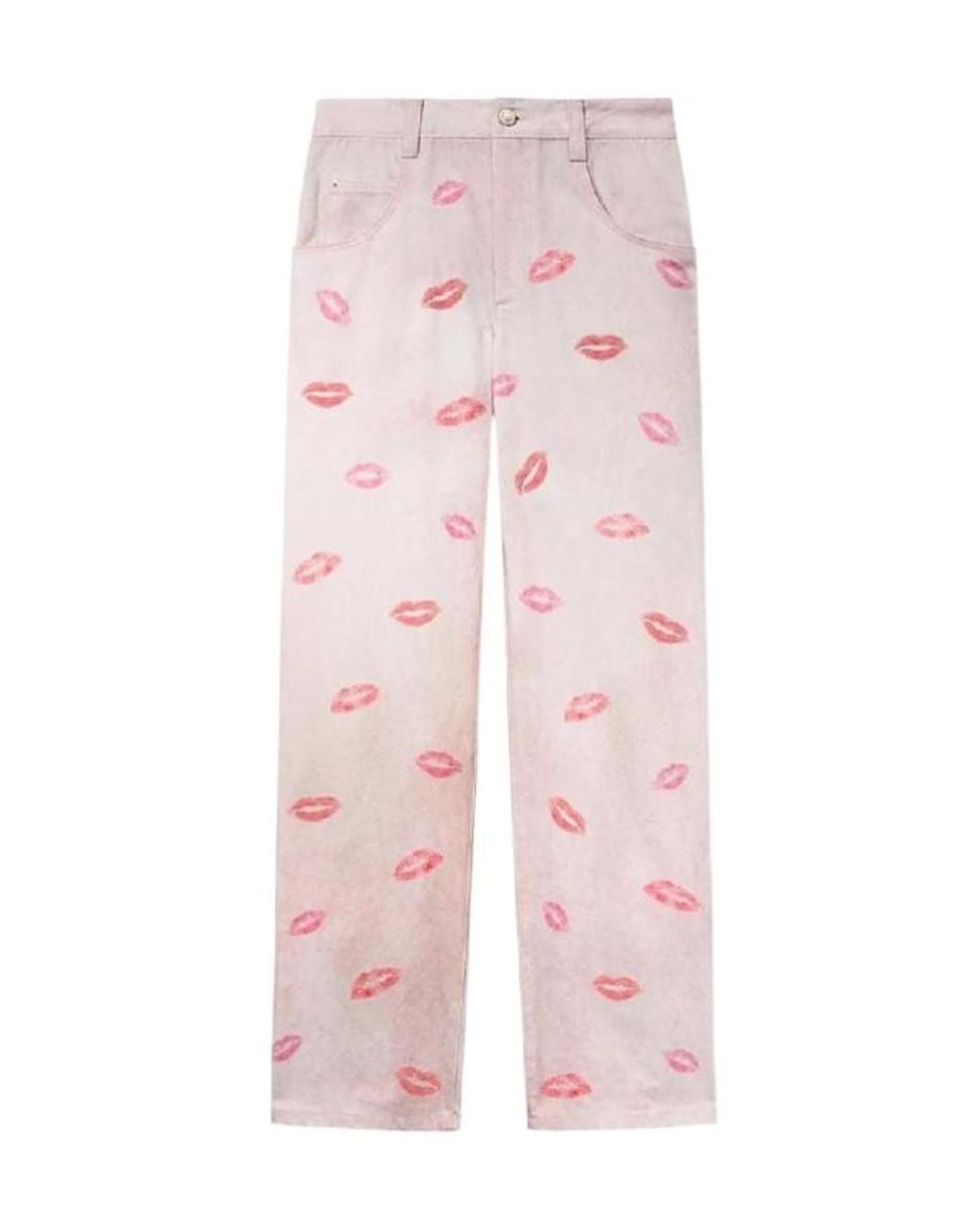 Isabel Marant Pink Brinsa Pants