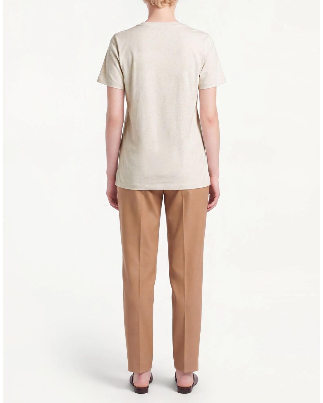 Burberry White Printed T-Shirt