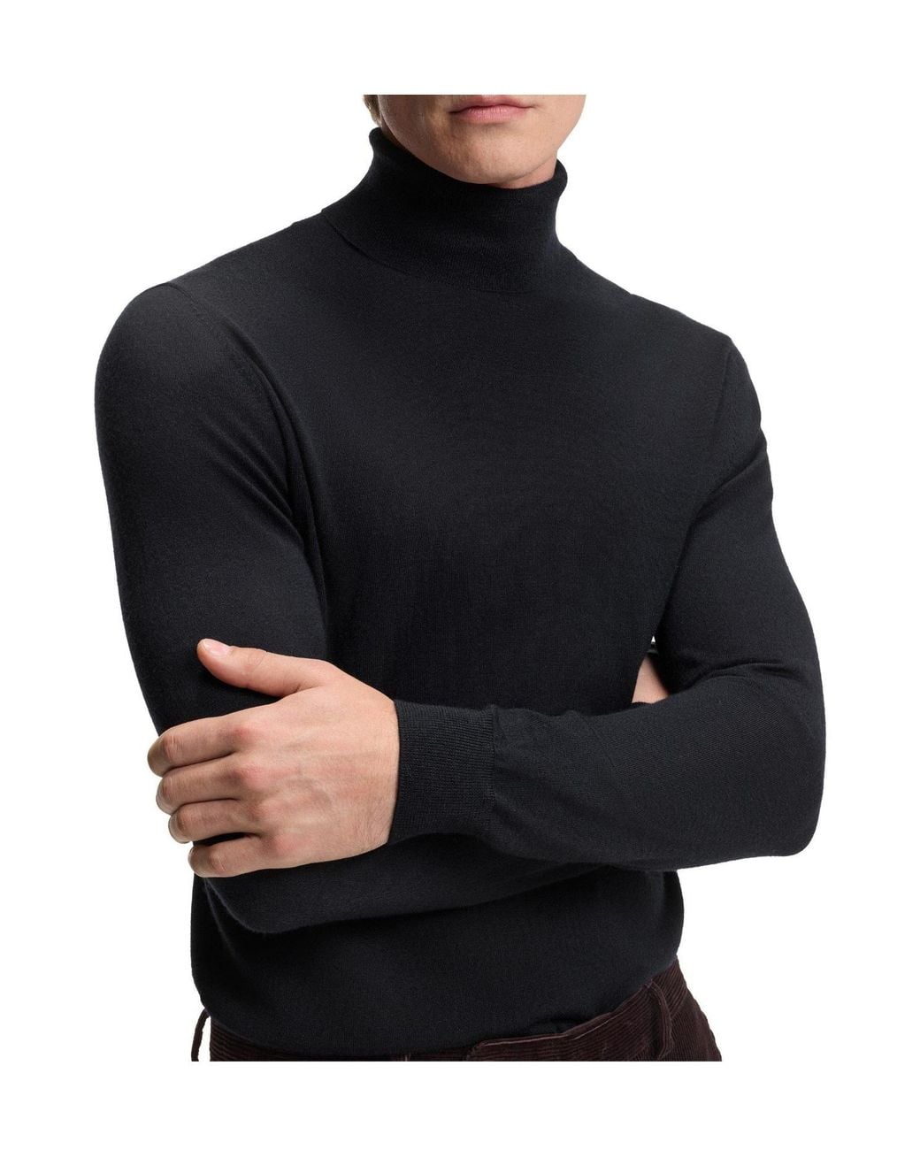 Boss Black X Beckham Rollneck Cashmere Sweater for men