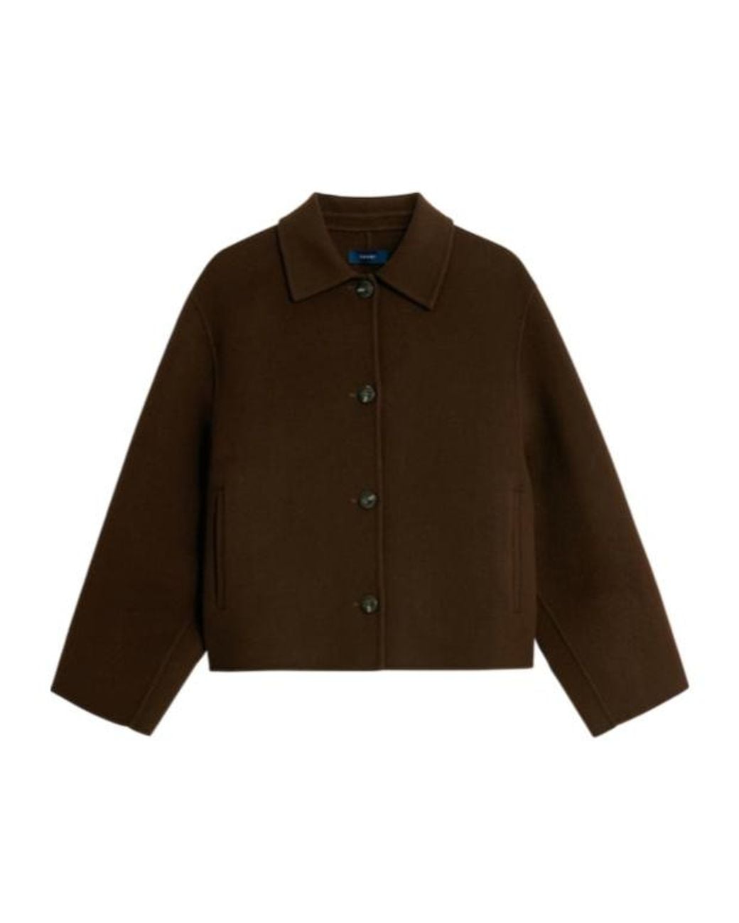 Soeur Brown Long-Sleeve Casual Jacket