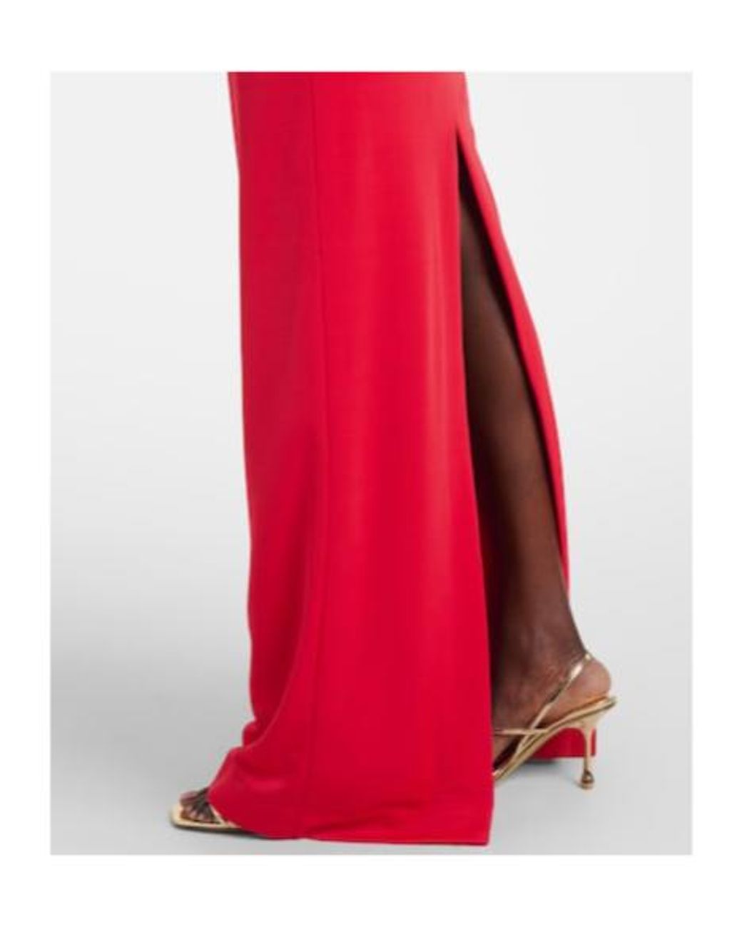 Rebecca Vallance Red Carmine Gown
