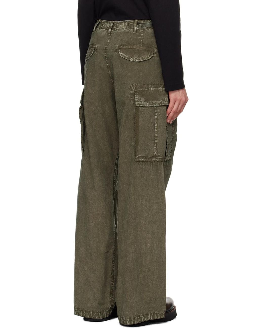 R13 Gray Work Casual Pants